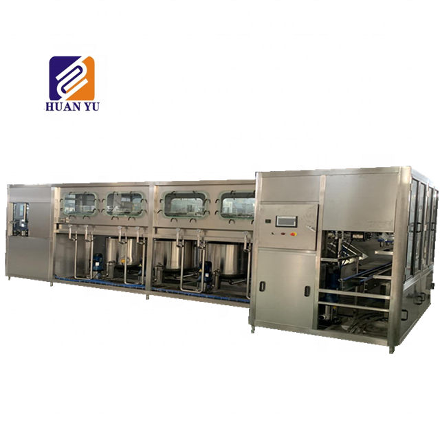 Automatic 5 Gallon Bottled Water Filling Machine 600-900BPH