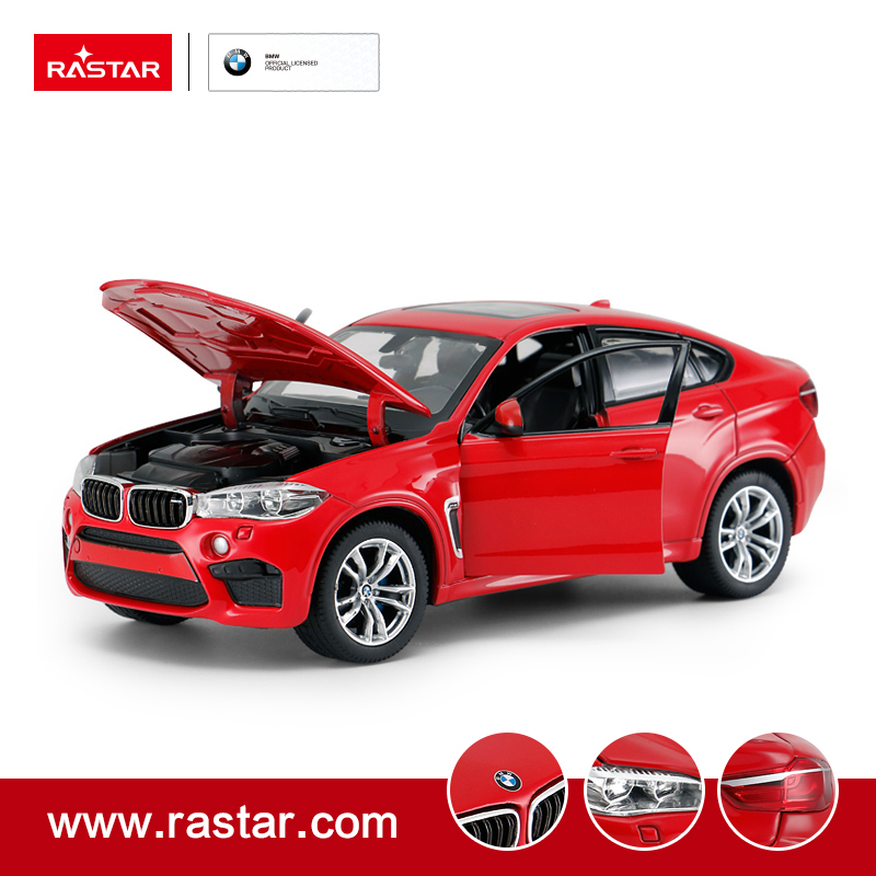 RASTAR Die cast 1:24 BMW X6M diecast toy model