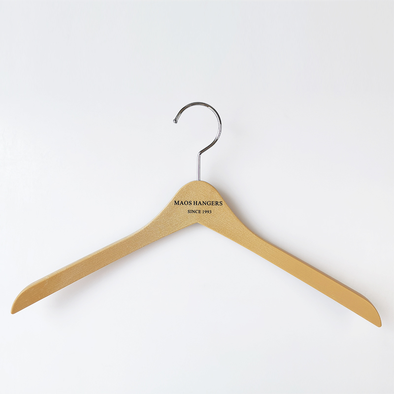 Imitation wood grain top hanger
