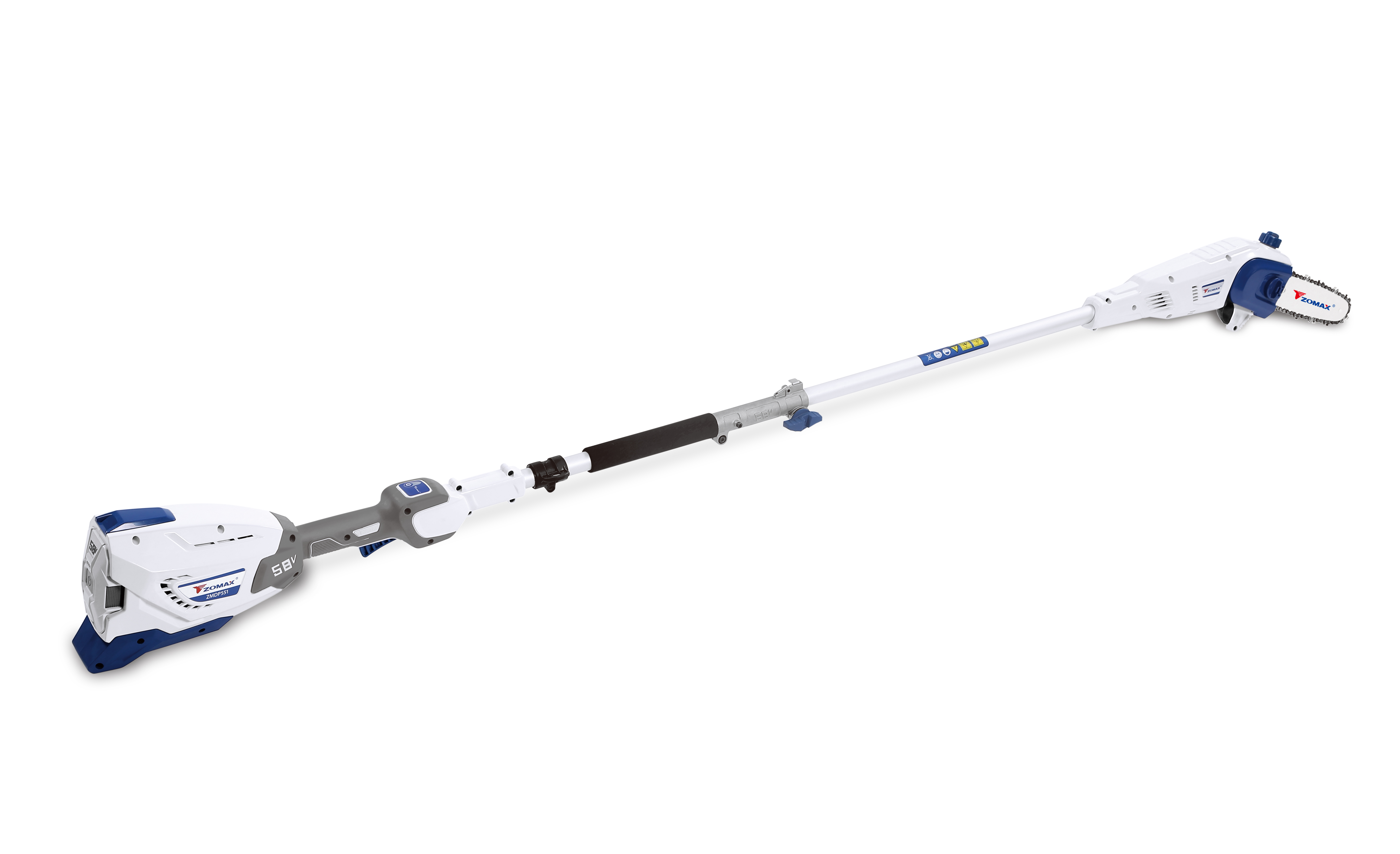 Zomax Zmdp551 58v Cordless Pole Saw