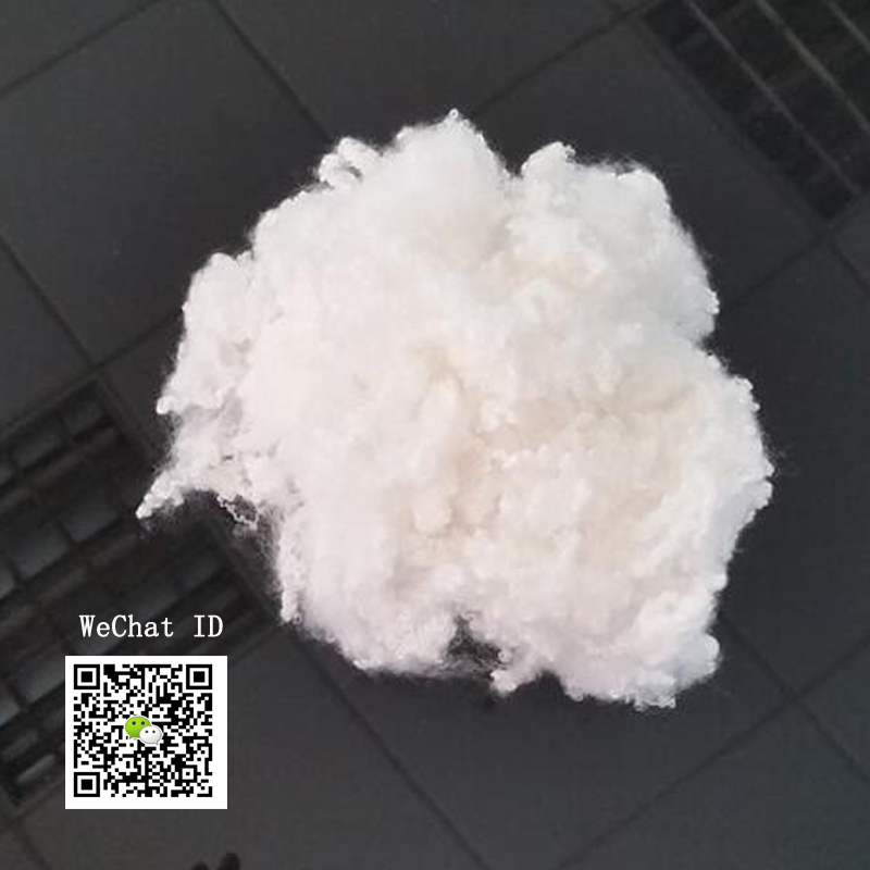 recycled 15D*32MM HCS polyester staple fiber