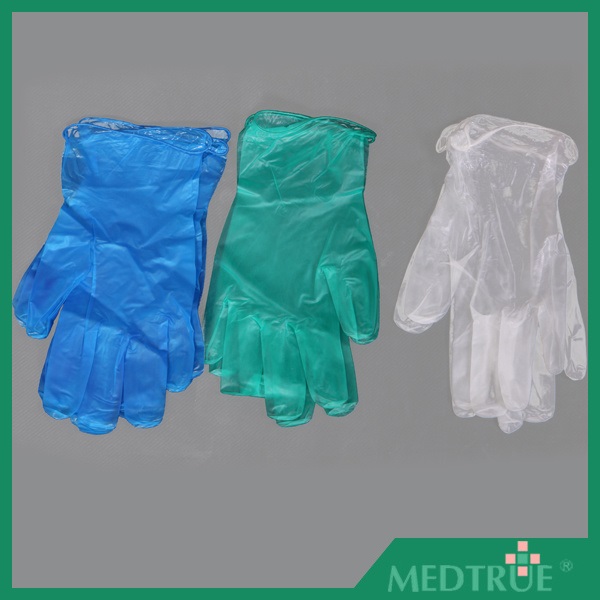 Factory Price Of Industrial Disposable PVC Gloves W/O Power With CE/ISO Certification (MT58063301)