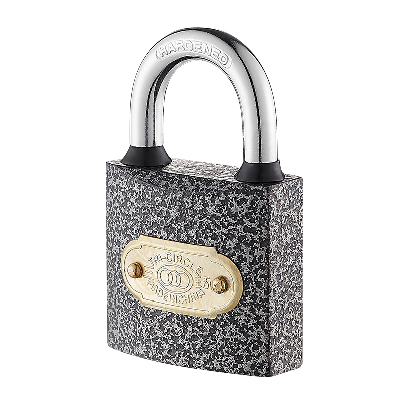 Heavy Duty Sprayed Plastic Iron Padlock