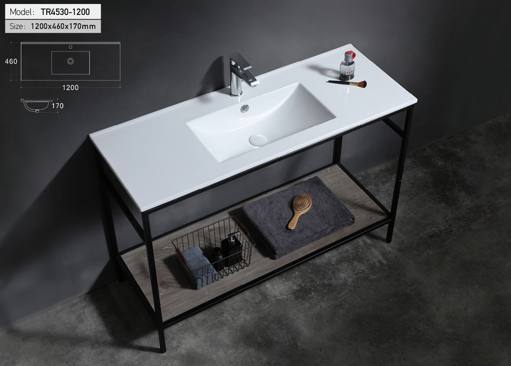 ceramic thin-edge basin(UP4530-1200)
