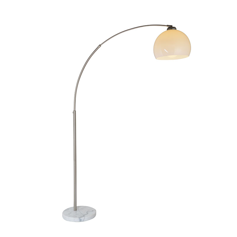 Marble floor lamp
