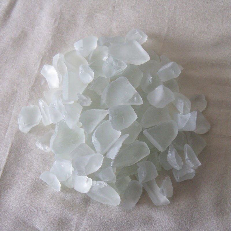 Tumbled Broken Glass Scrap