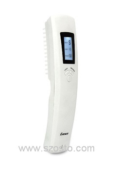 Rechargeable vibration and infrared laser hair massager comb
