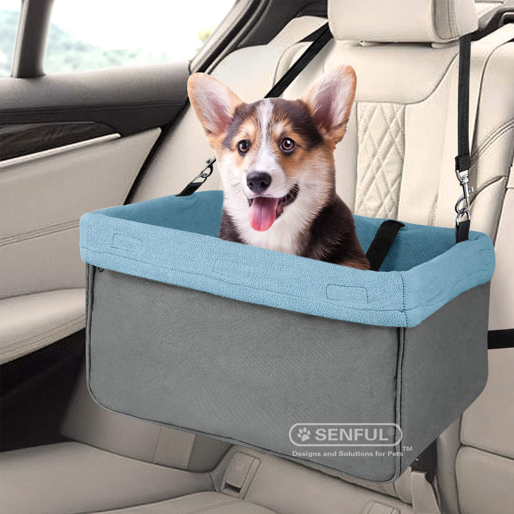 Polar fleece Small animal Car seat Pet Car booster seat Airline Small animal Car booster seat