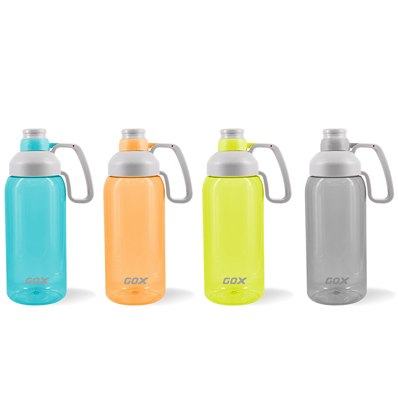 GOX 61OZ Water Bottle With Big Carry Handle BPA free For Gym