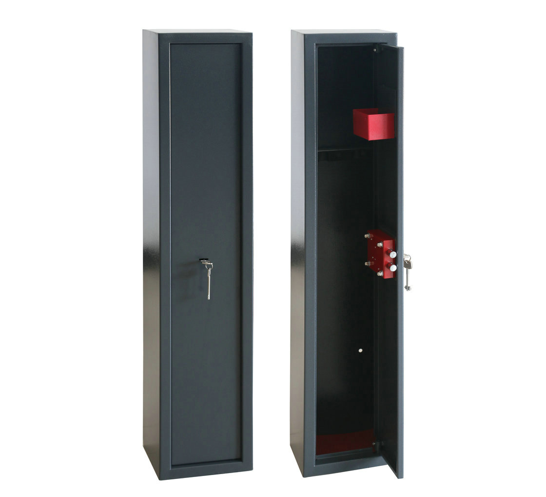 Simple mechanical lock gun safe，fit for holding 3-5 guns
