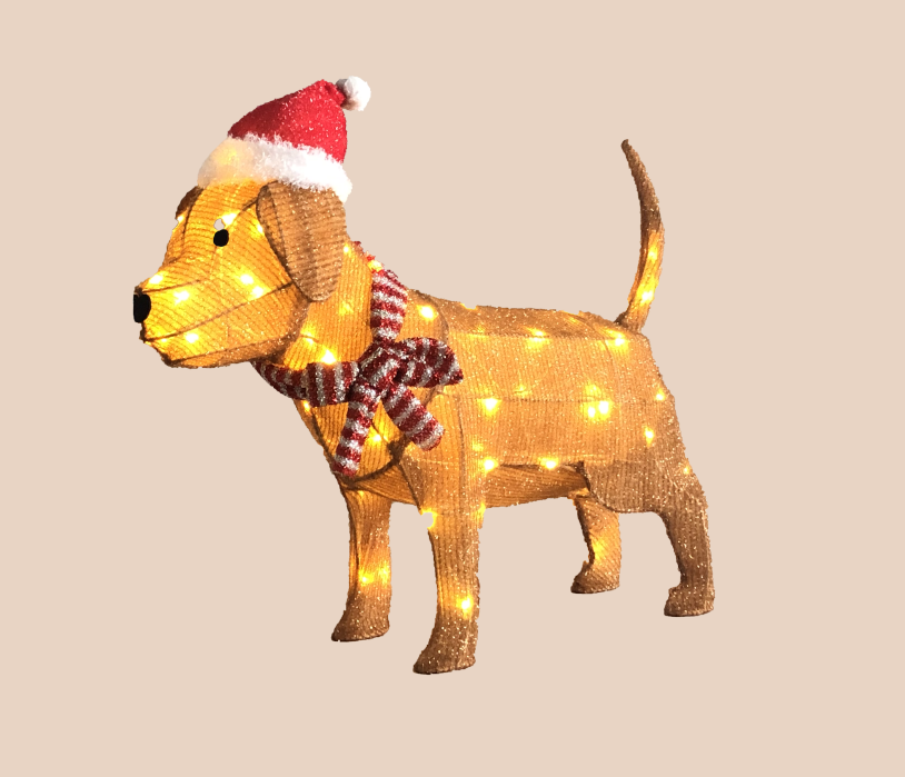 50cmH Fabric Cover Dachshund