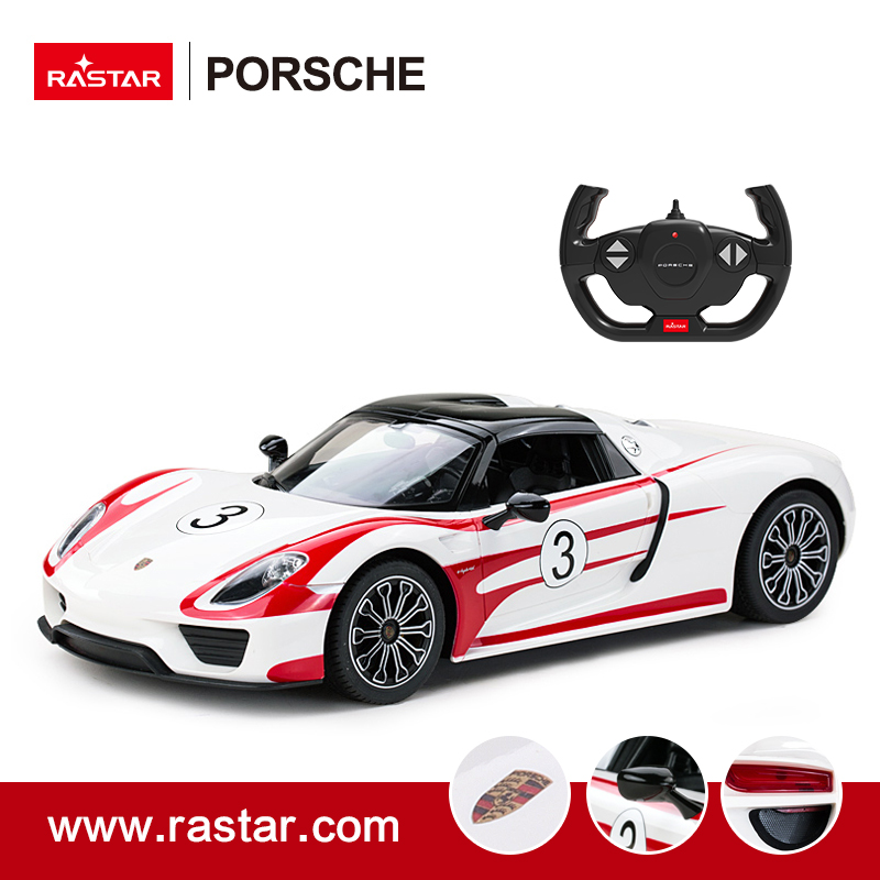 RASTAR RC 1:14 PORSCHE 918 Spyder Performance License Remote Control RC Car