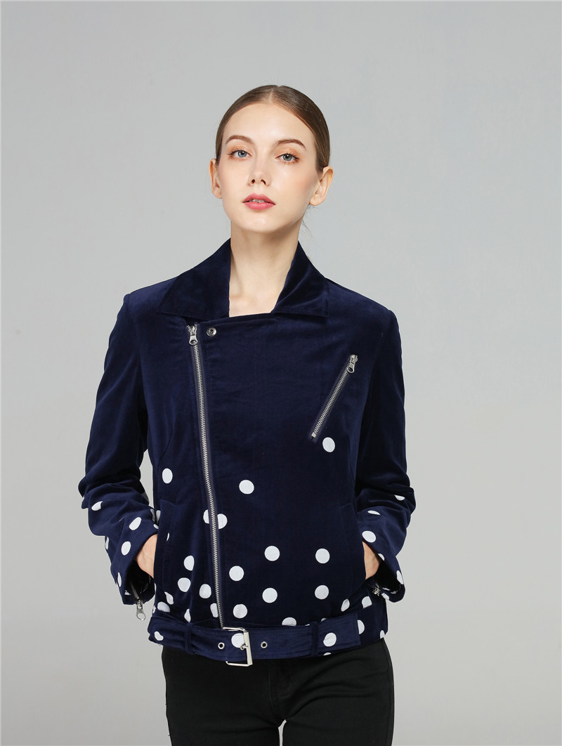 Womens velvet jacket