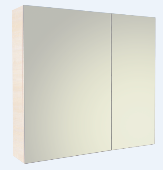 Plywood mirror cabinet