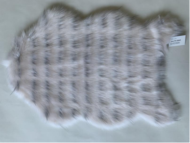 Decorative mat ,rug , Sheep shape rug with suede backing