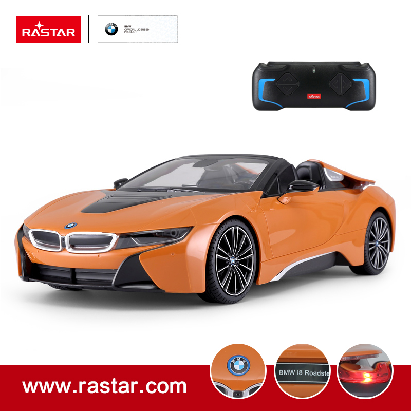 RASTAR R/C 1:12 BMW I8 Roadster License Remote Control RC Car