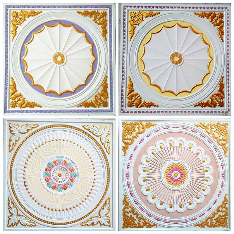 Fiberglass reinforced gypsum ceiling