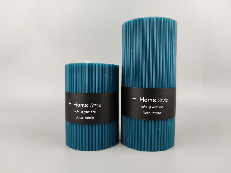 ribbed candle