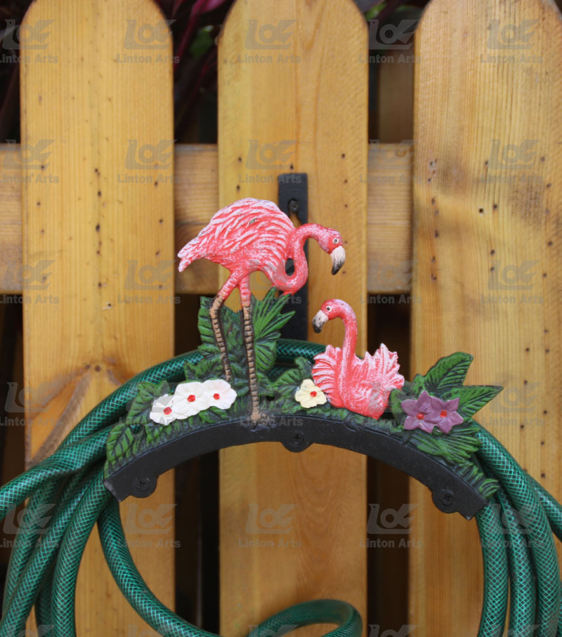 Cast iron hose holder