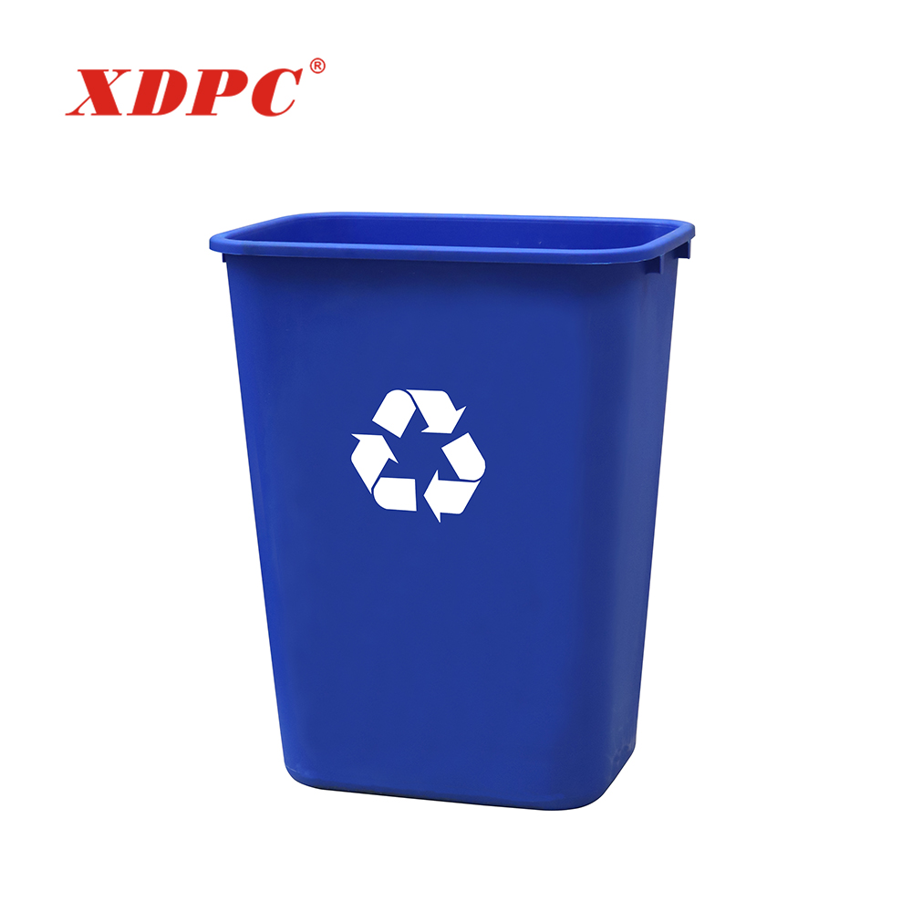XDPC household kitchen food trash can waste bin 10 gallon 40 litre plastic dustbin