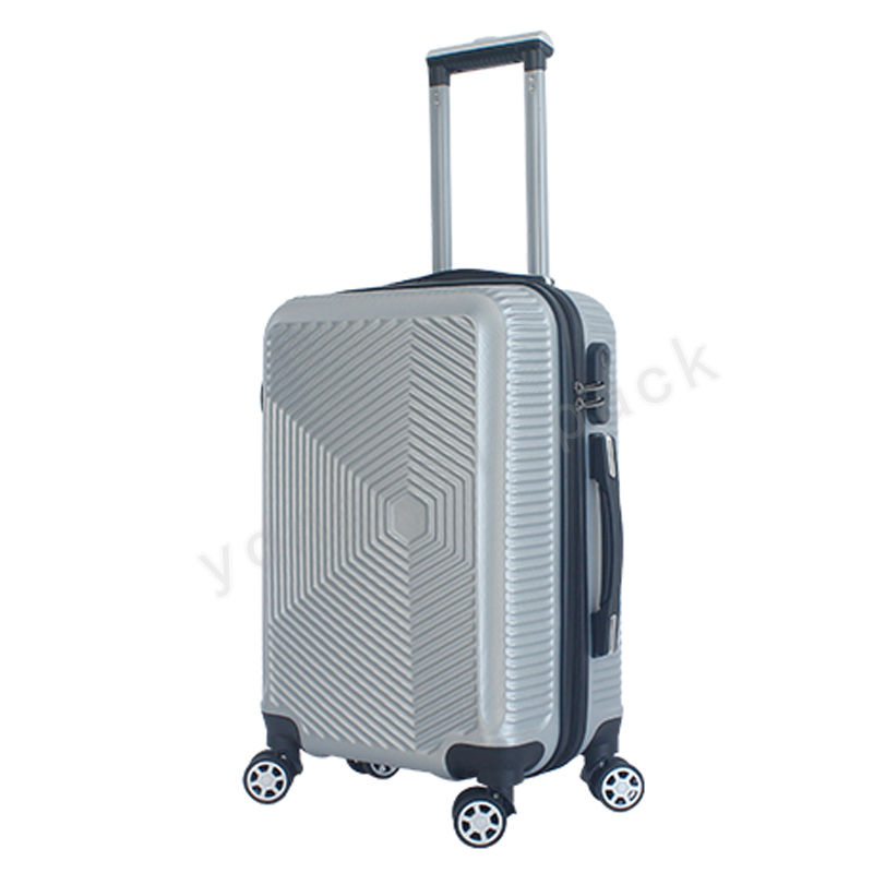 Fashionable zipper suitcase