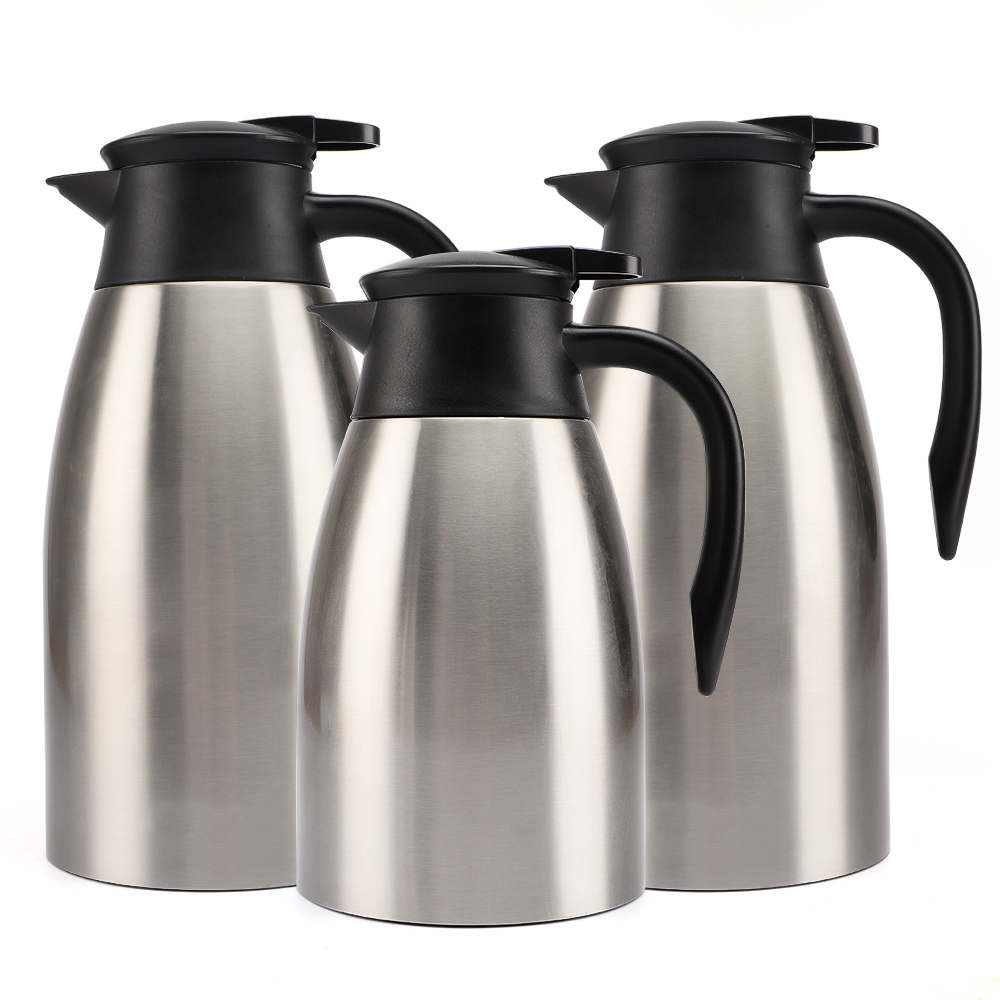 Wholesale 2.0L Stainless Steel Coffee Pot, Vacuum Insulated arabic coffee pot dallah