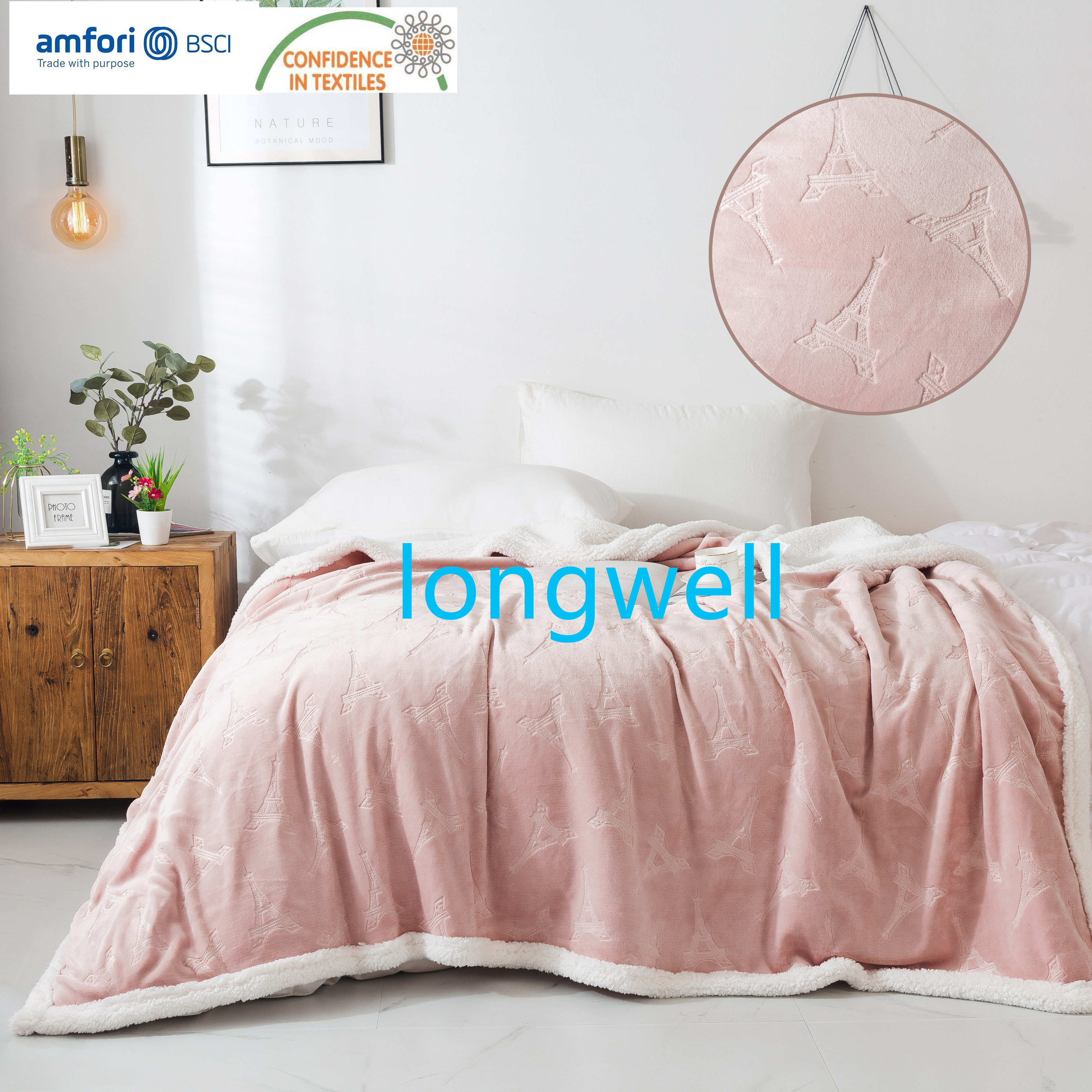CHANGSHU LONGWELL INTERNATIONAL TRADE CO.,LTD. – manta de lana 4