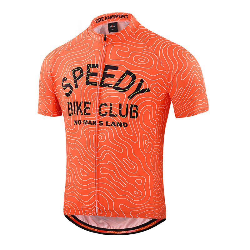 Professional custom design printing short sleeve sublimated cycling jersey
