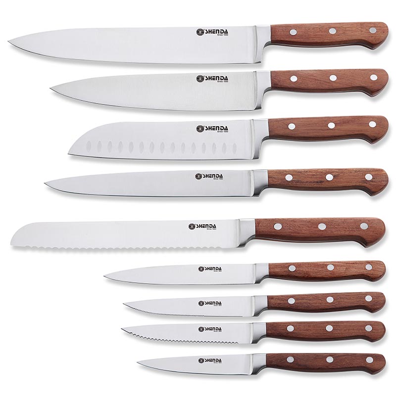 Kitchen knife/ Rose wood handle knife/Stainless steel knife