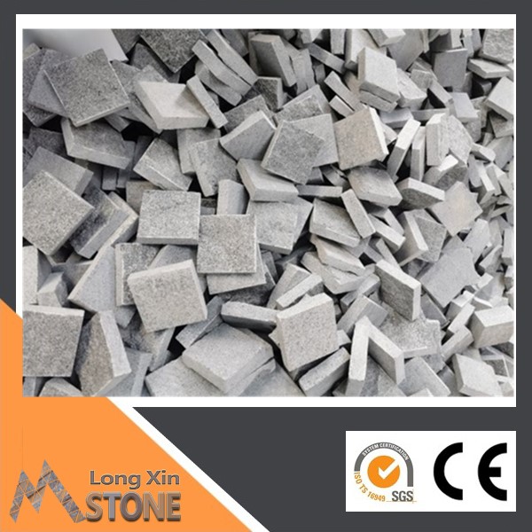Chinese natural granite cubes G654 grey granite
