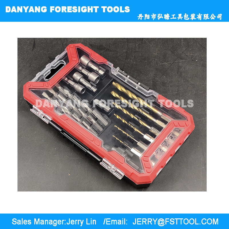 32pcs Hss twist drills and bits set