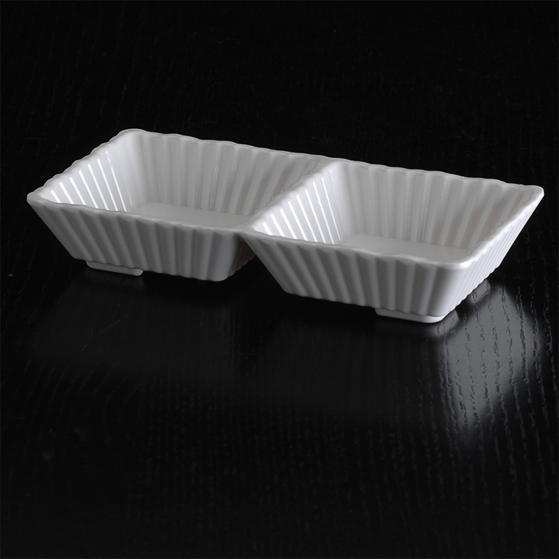 2-Divded Square Saucer