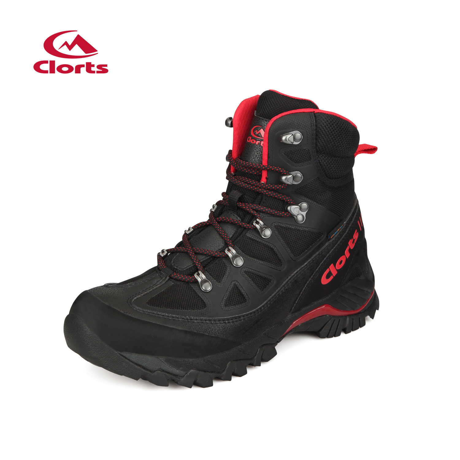 CLORTS Lightweight Waterproof Rubber Outsole Hiking Boots