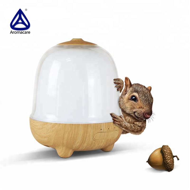 200Ml Essential Oil Difffuser Wood Grain Aroma Diffuser