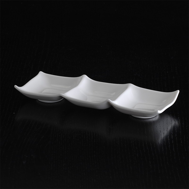 3-Divded Melamine Plate