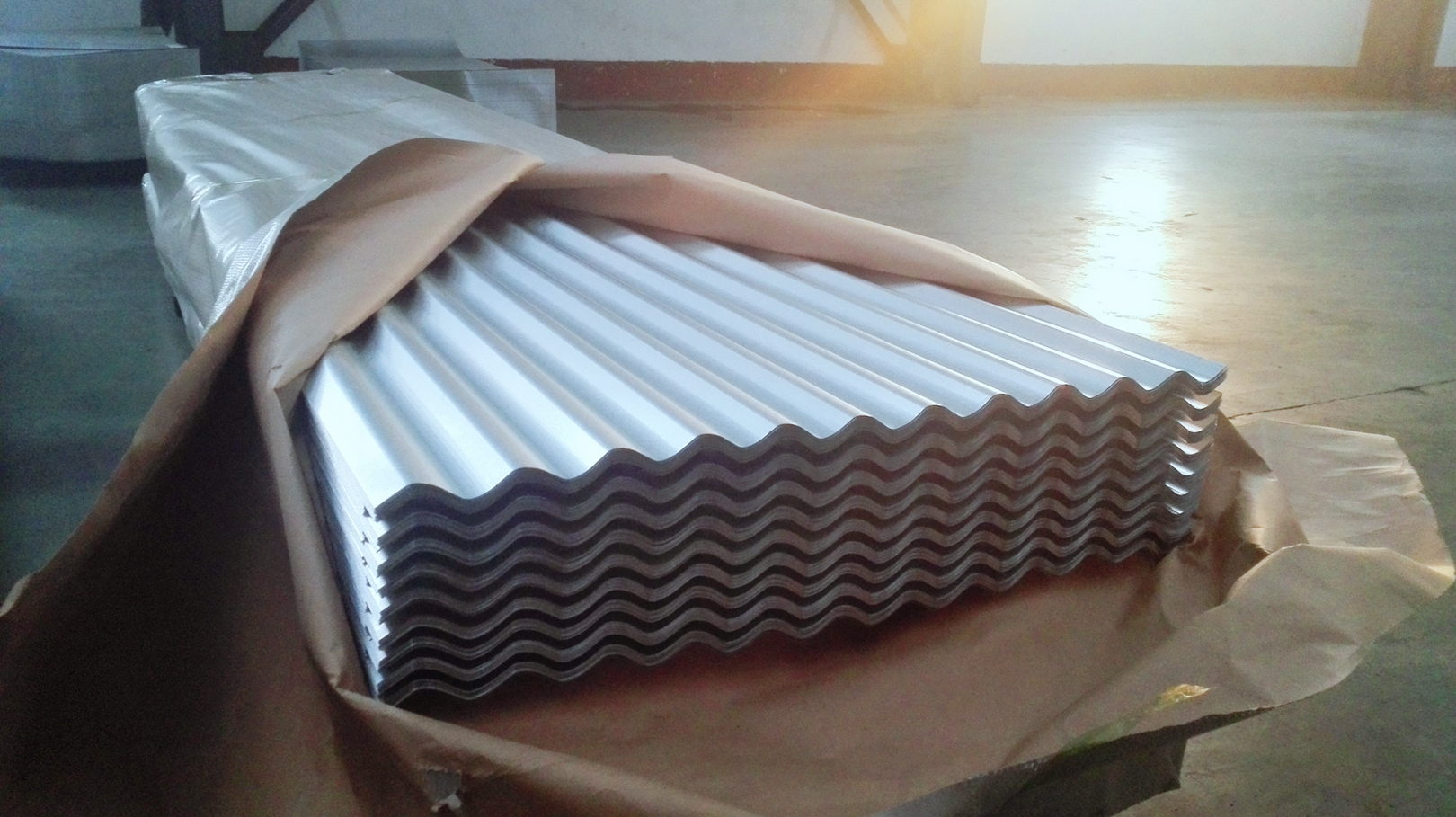 corrugated sheet