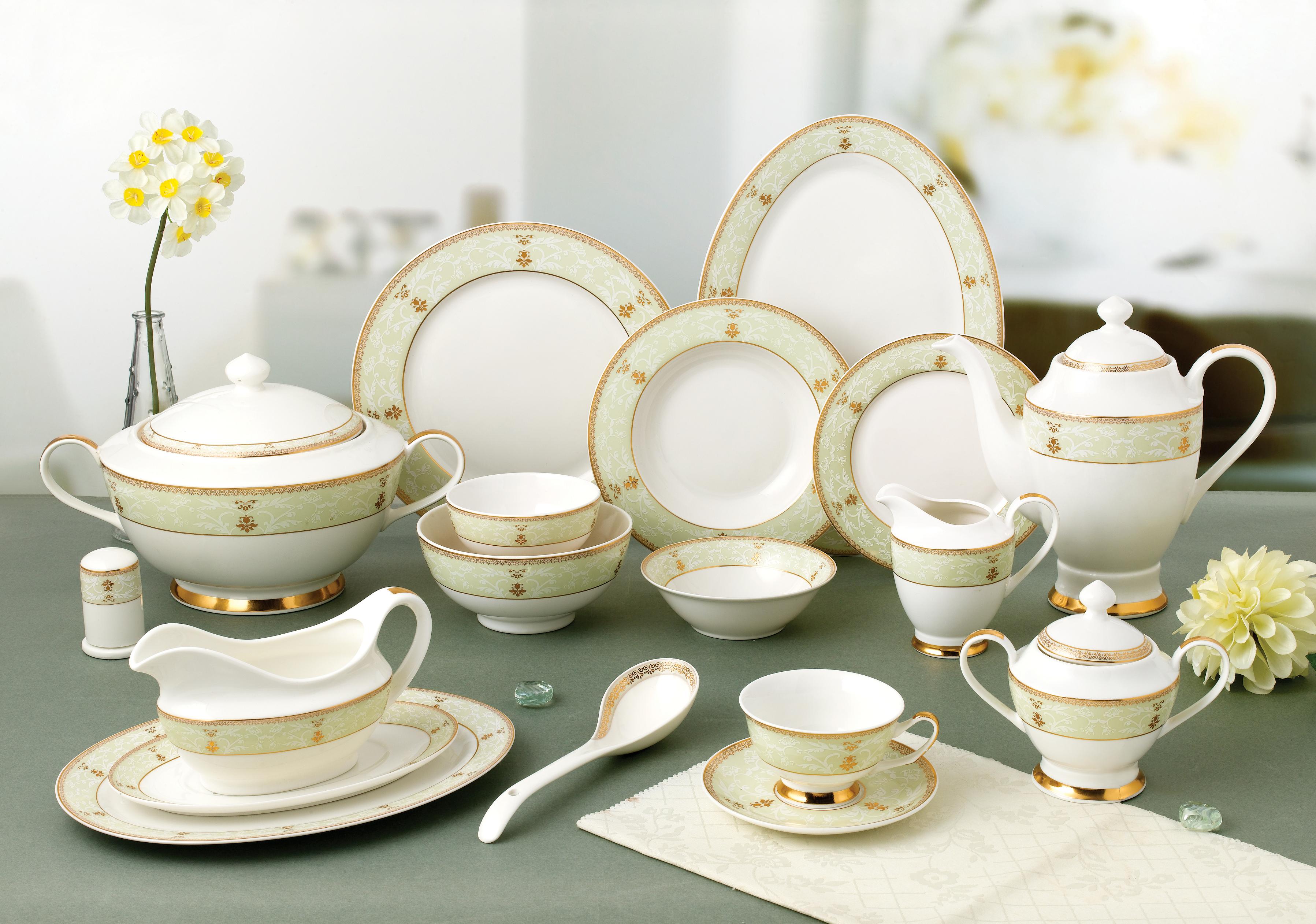 Round Dinner Set 86pcs