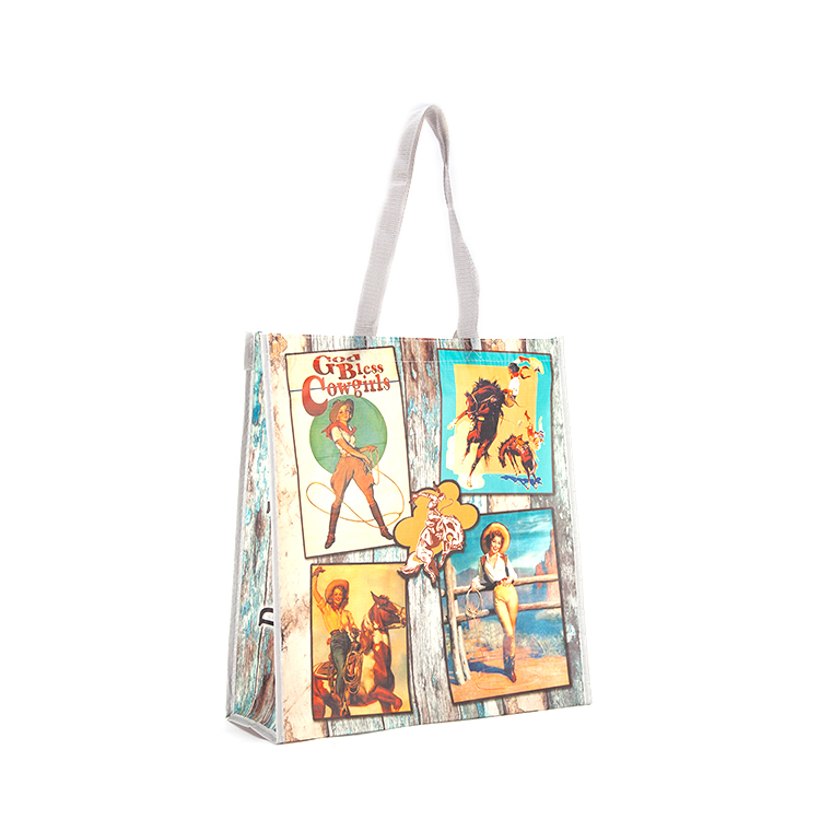 BSCI Custom make recycle bottle eco RPET bag