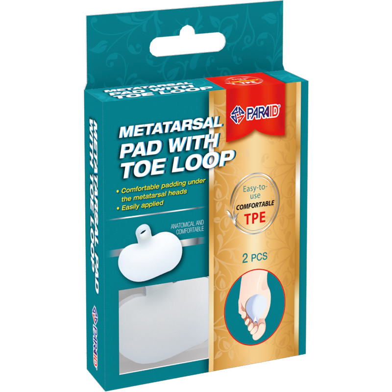 Metatarsal Pad With Toe Loop,2pcs