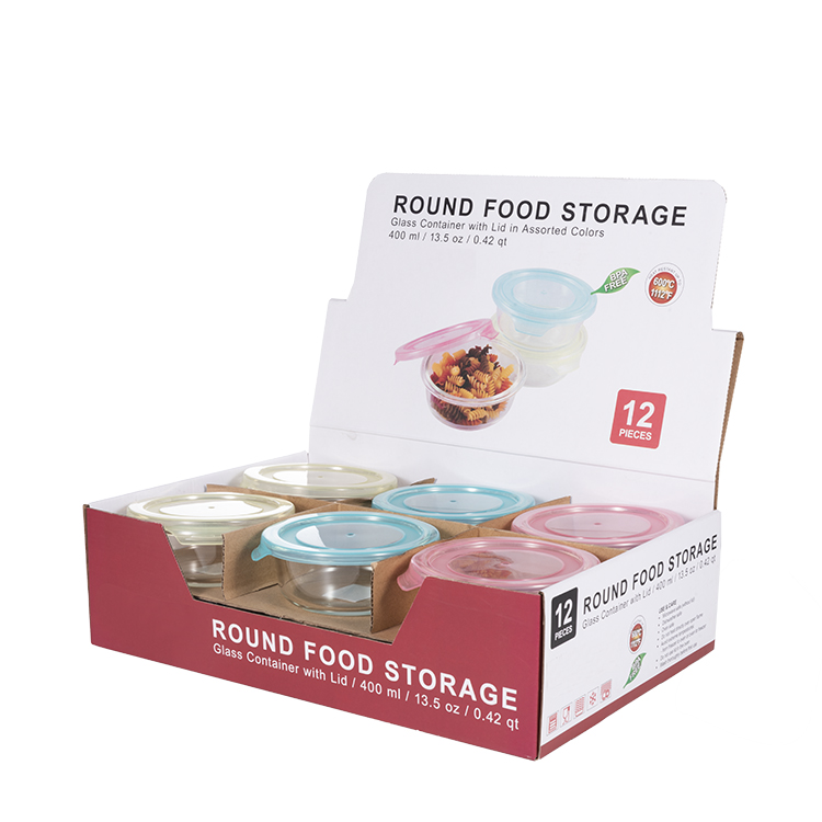 Glass food box