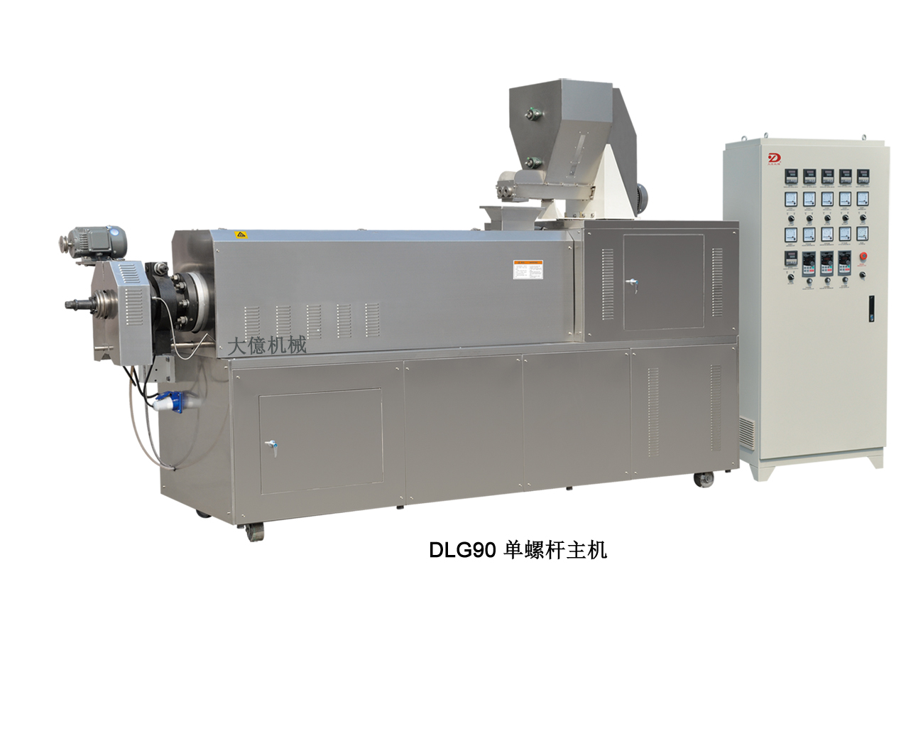 Single Screw Extruder Frying Snack Extruder