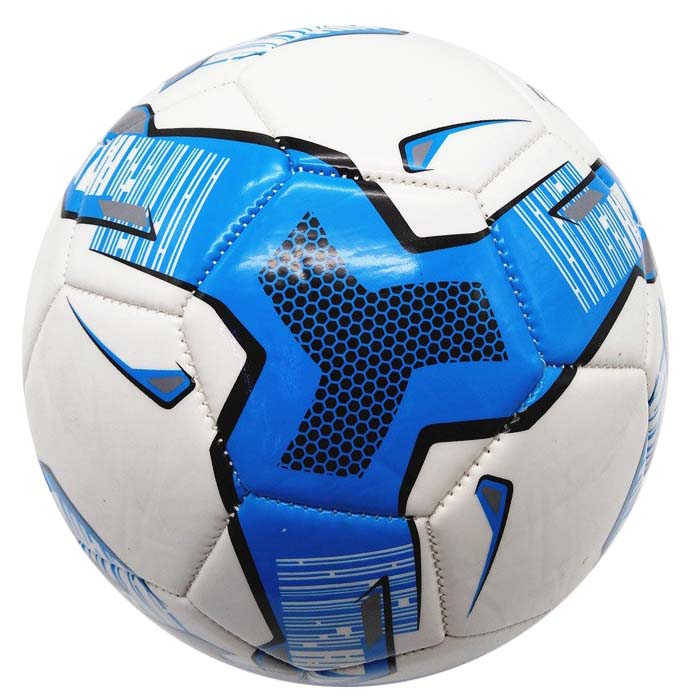 New design customized pvc machine stitched promotion soccer pvc football