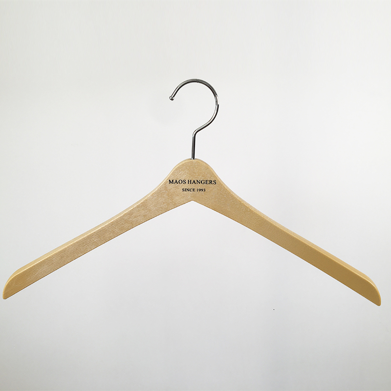 New plastic hanger with printed logo in 2020