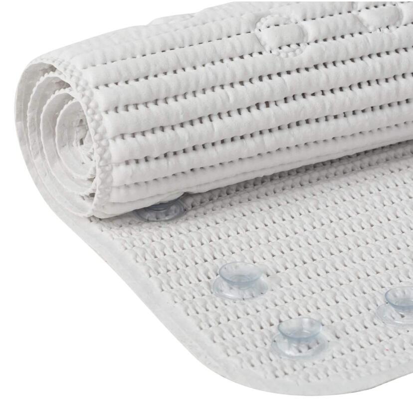 Cushioned soft Shower Tub Mat, PVC foaming machine washable in Bathroom, Hot sale in Supermarket 21 x 21 Inches