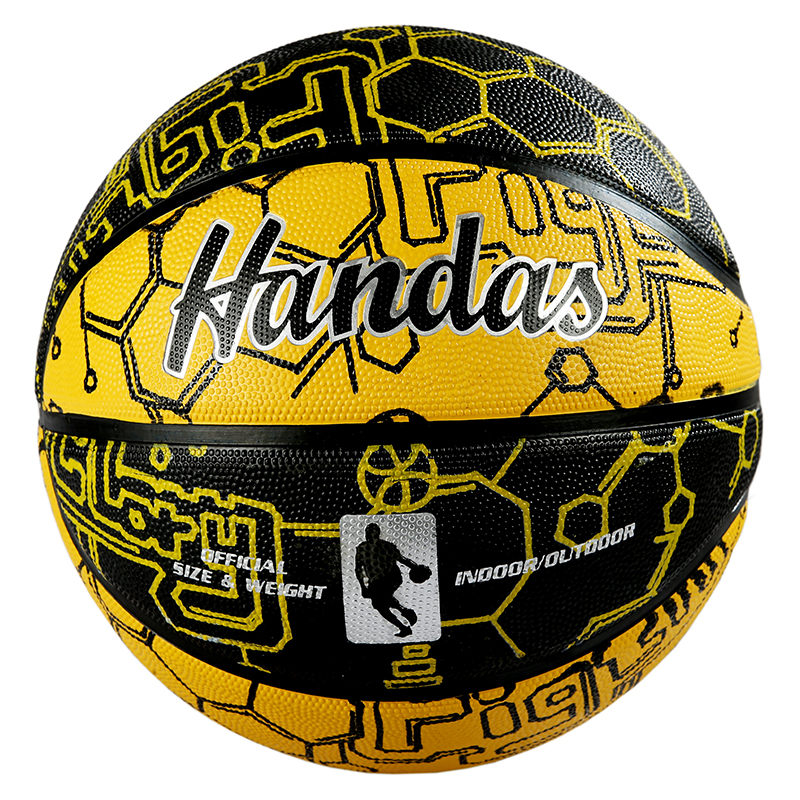 Rubber basketball