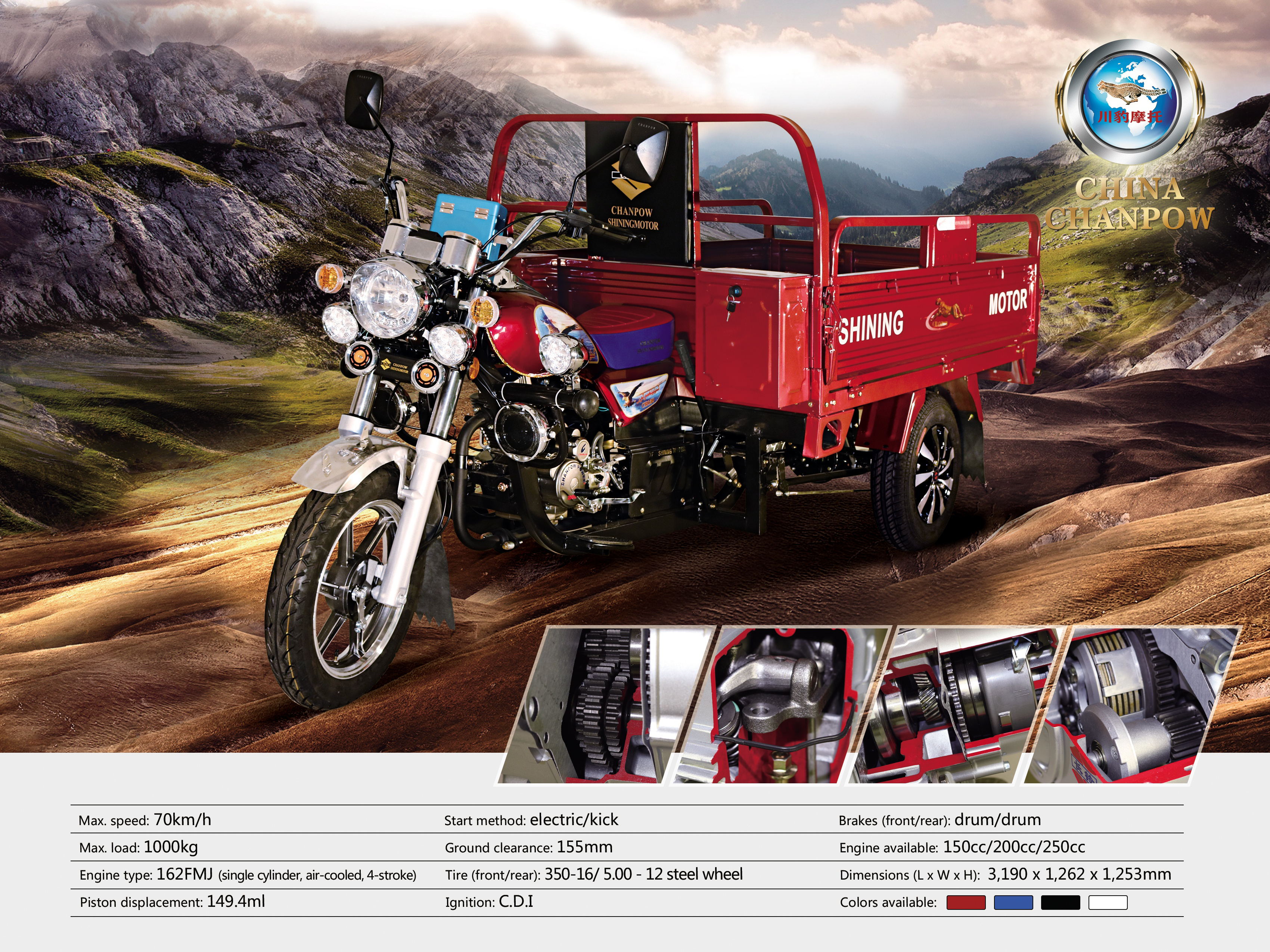 ZHEJIANG CHANLIN CHUANBAO MOTORCYCLE CO.,LTD – manubrio de aluminio 3