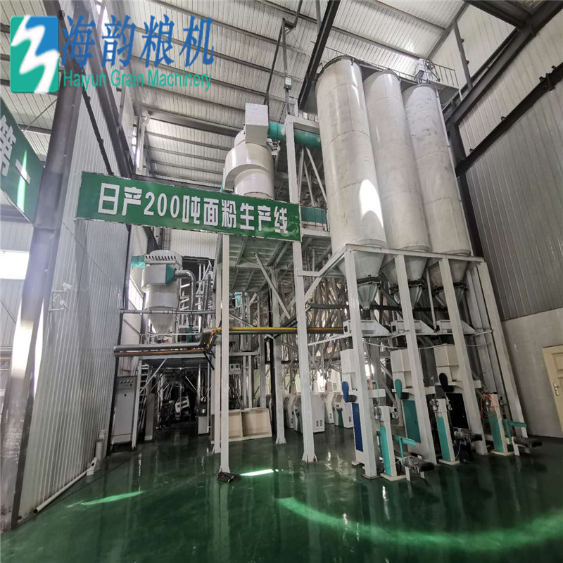 Good quality for the 200tons of wheat flour mill machine plant