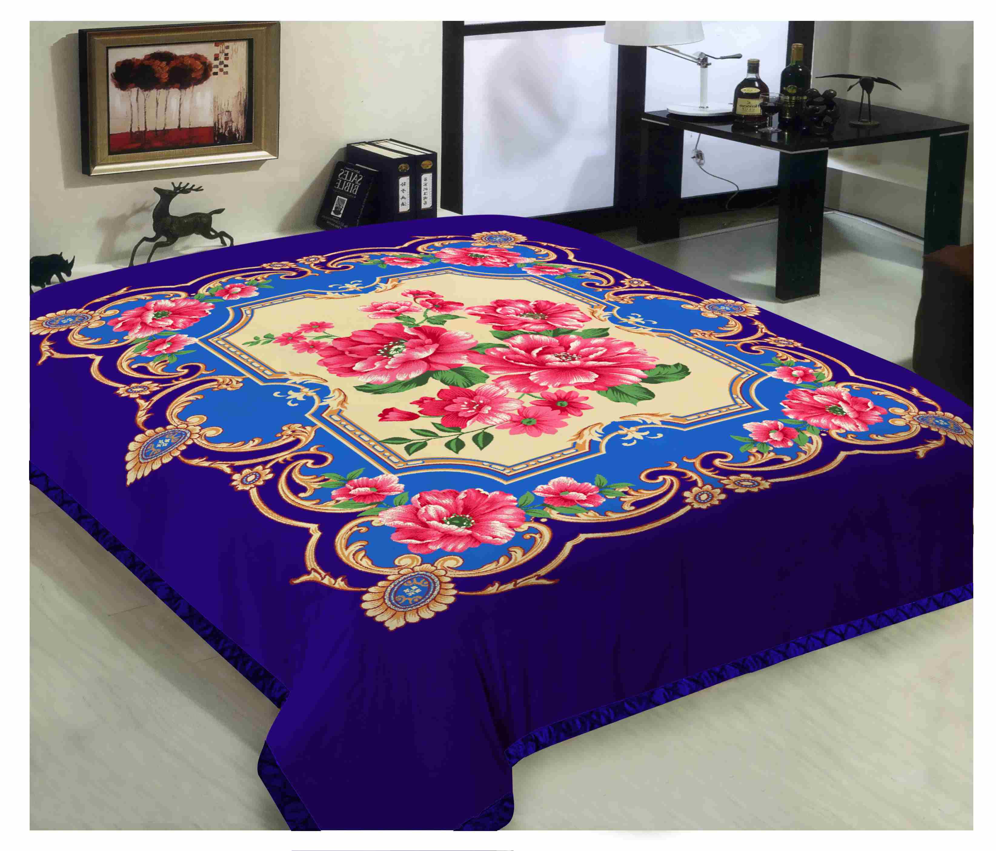 Raschel blanket