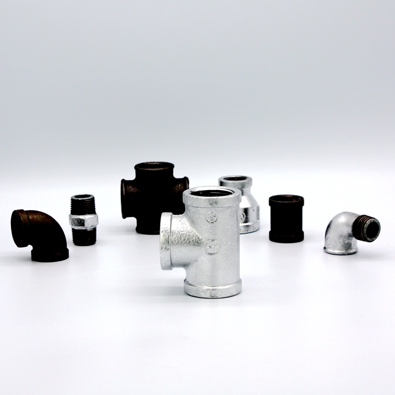 Malleable iron pipe fittings Tee Equa