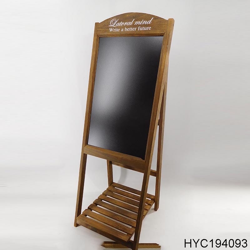 custom blackboard shelf